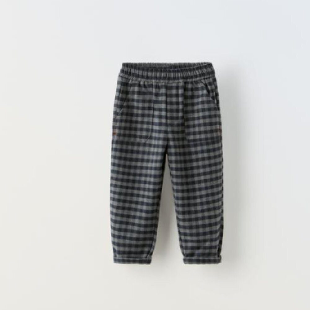 PLAID PANTS FROM ZARA